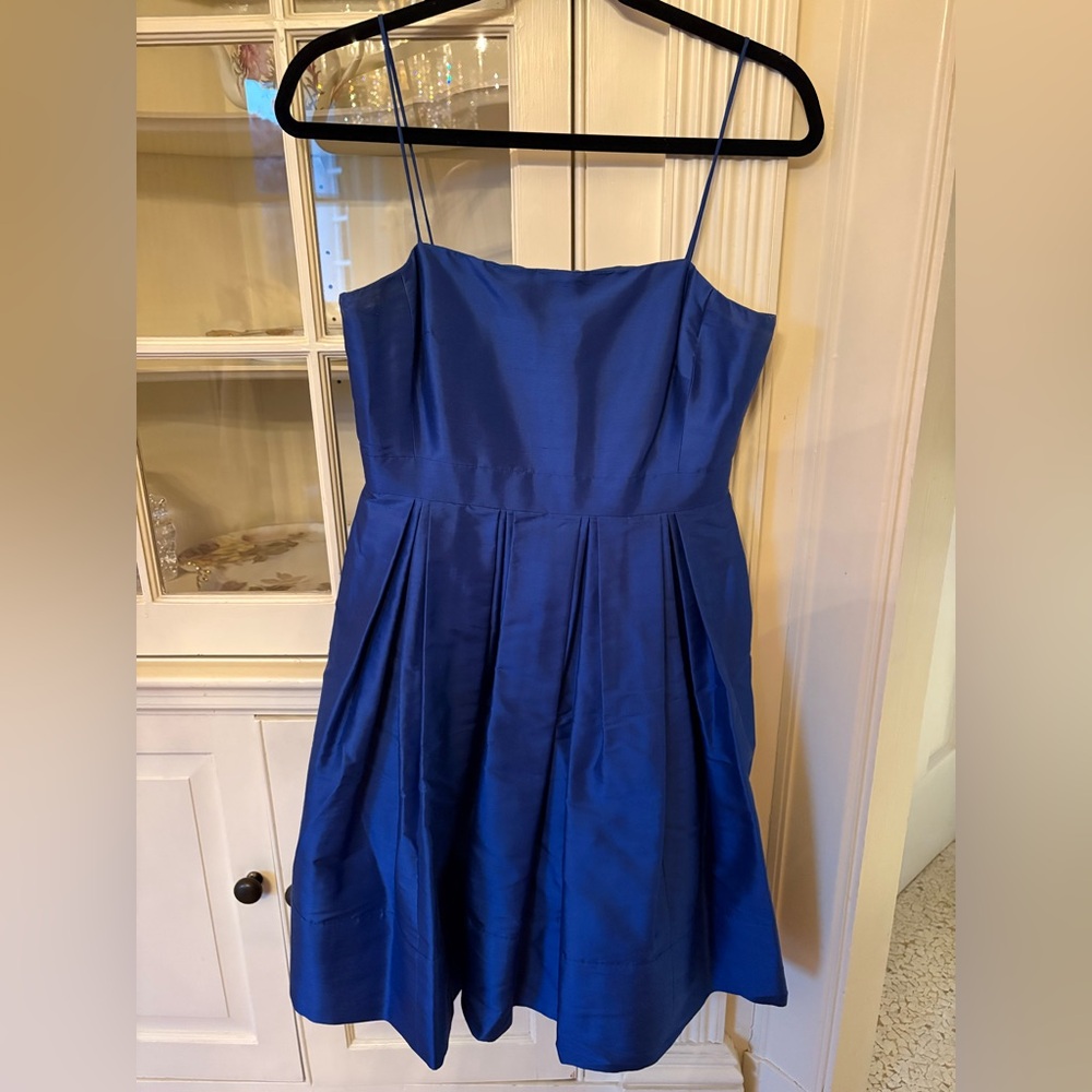 Lauren Ralph Lauren Blue Spaghetti Strap Dress